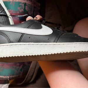 Nike Classic Black Sneakers with White Swoosh